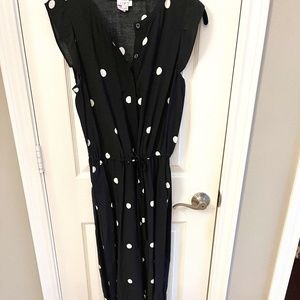 Loft Polka Dot Jumpsuit